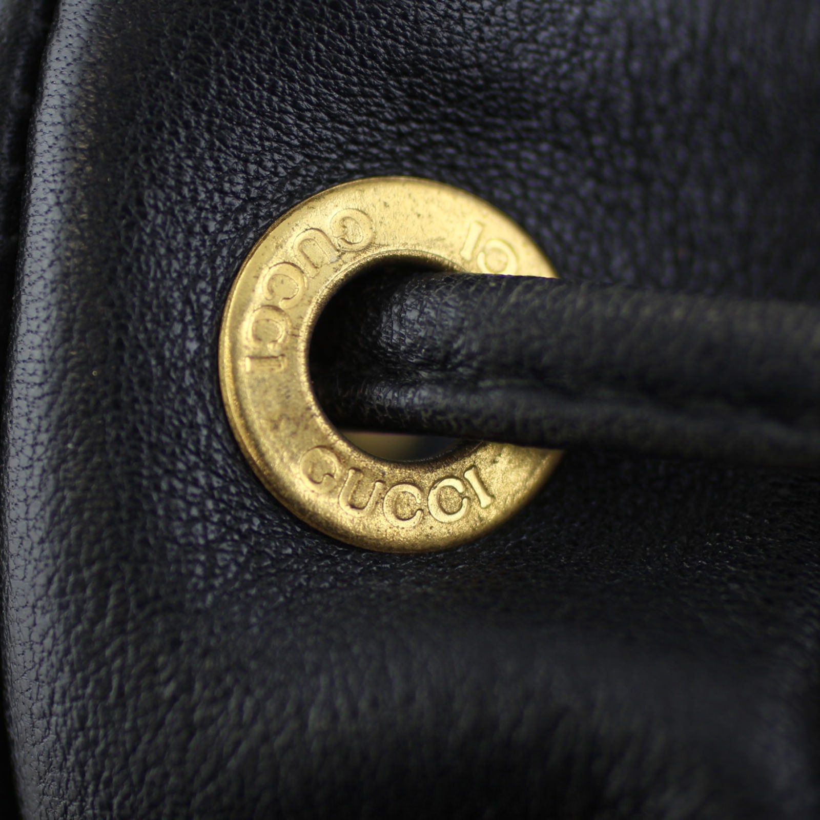 Gucci Bamboo Leather Backpack