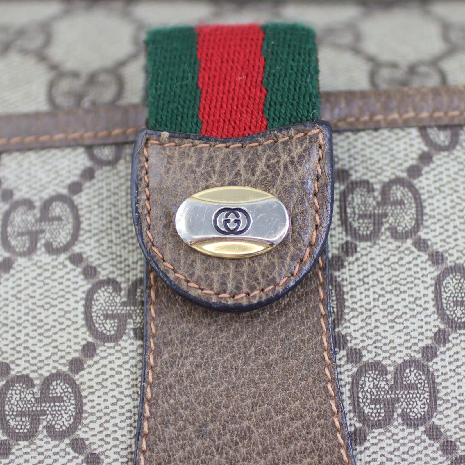Gucci GG Web Sherry Line Crossbody