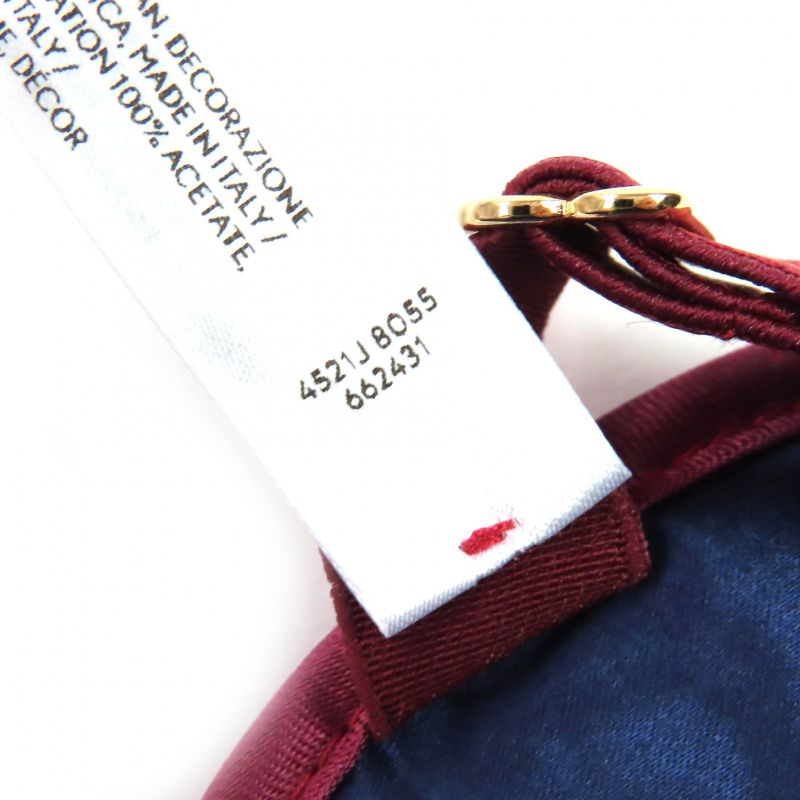 Gucci Geometric G Print Travel Set 100% Silk Eye Mask Air Pillow Slippers