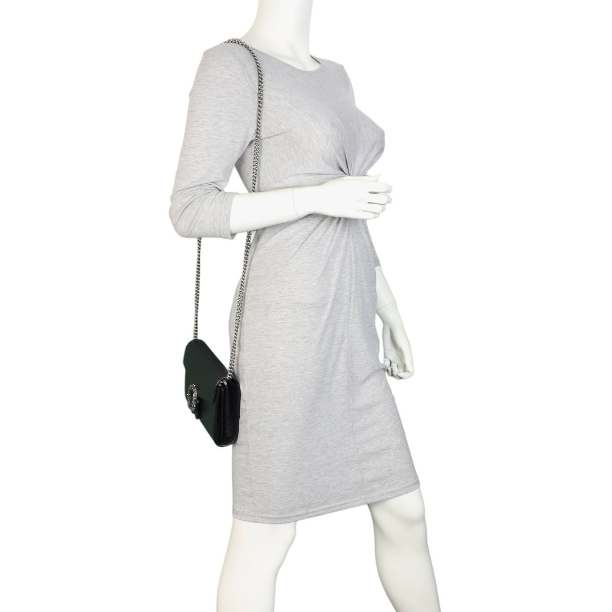 Gucci Dionysus Mini Leather Chain Wallet