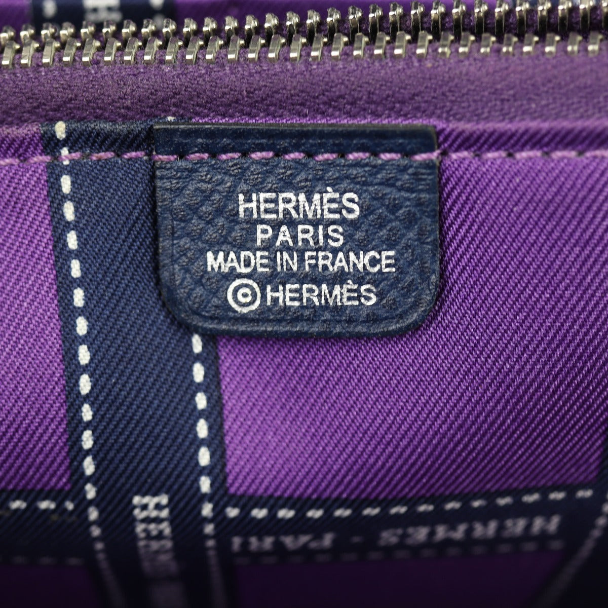 Hermes Silk'In Classic Long Wallet Epsom