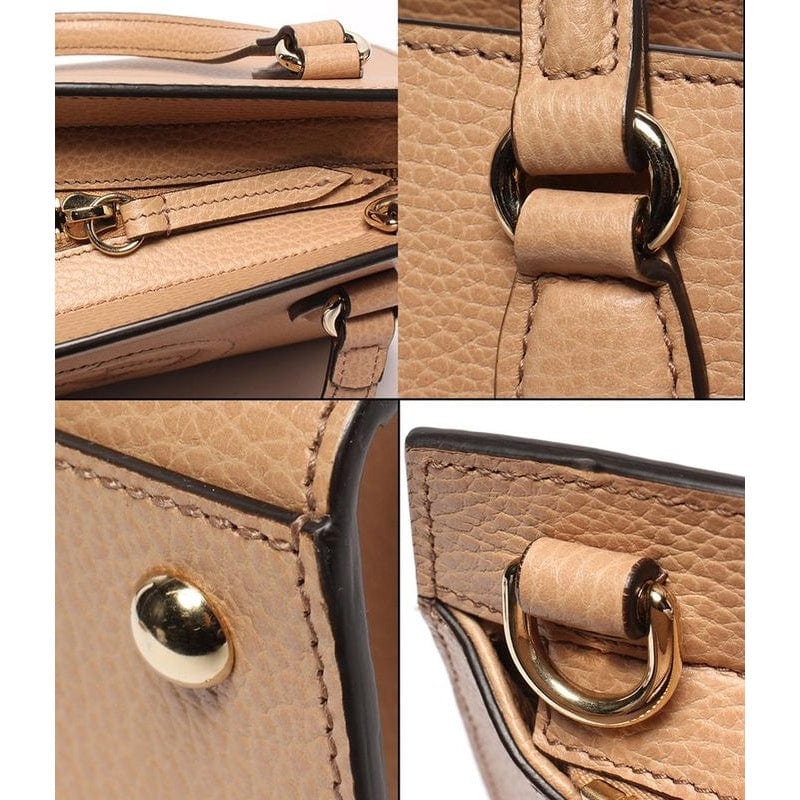 Gucci 2-Way Shoulder Bag Handbag Crossbody Interlocking Soho