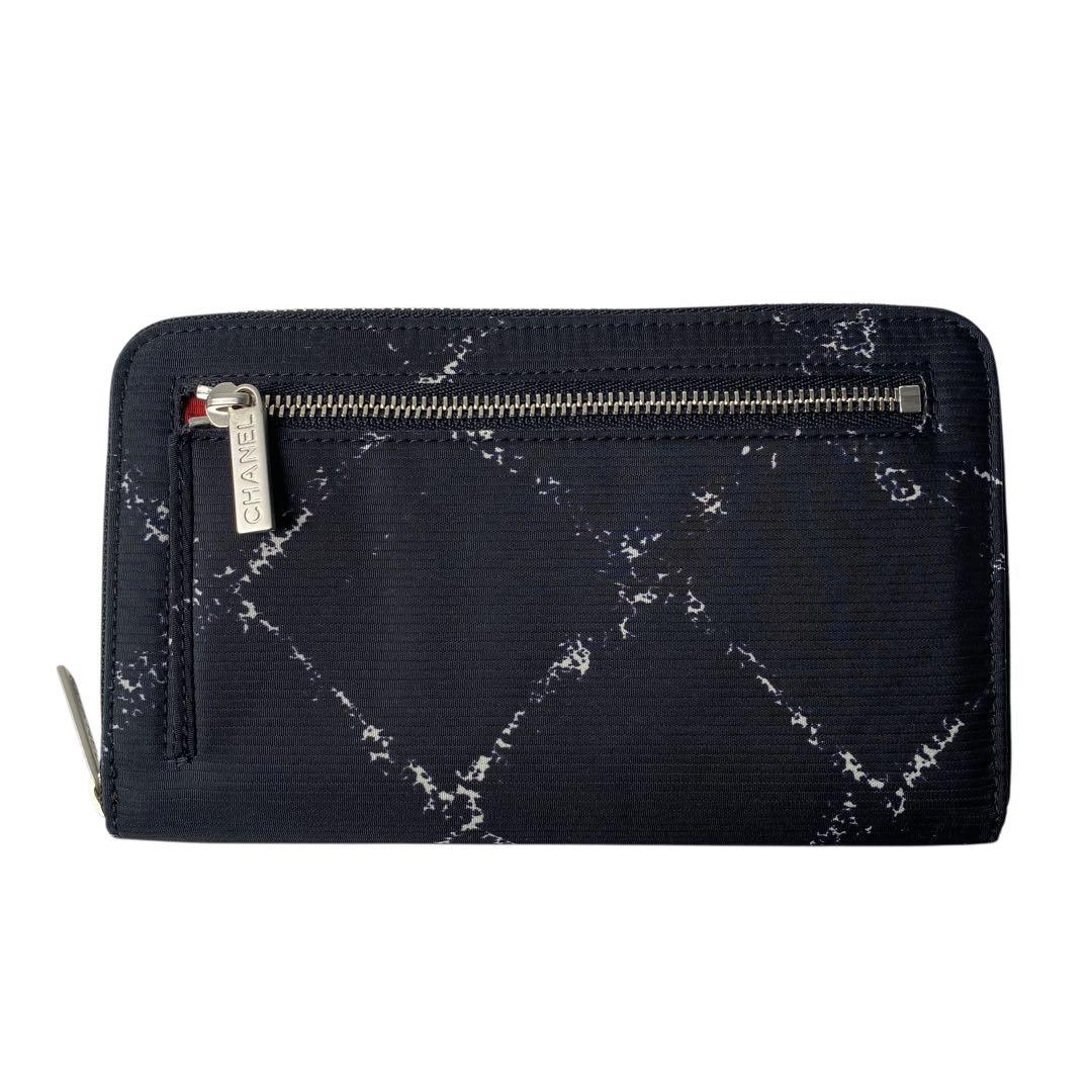 Chanel Travel Line Zip Around Wallet No 5