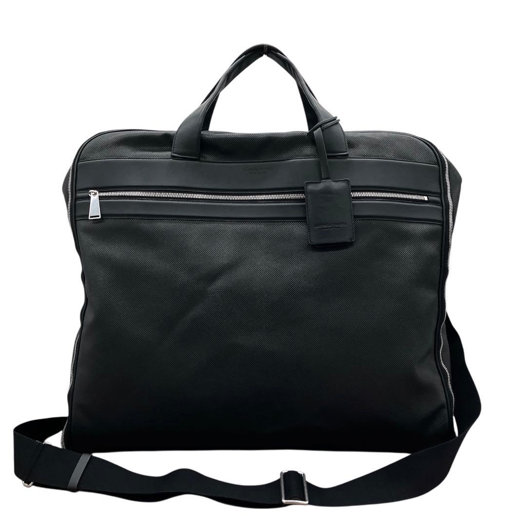 Bottega Veneta 2-Way Travel Bag Marco Polo Black