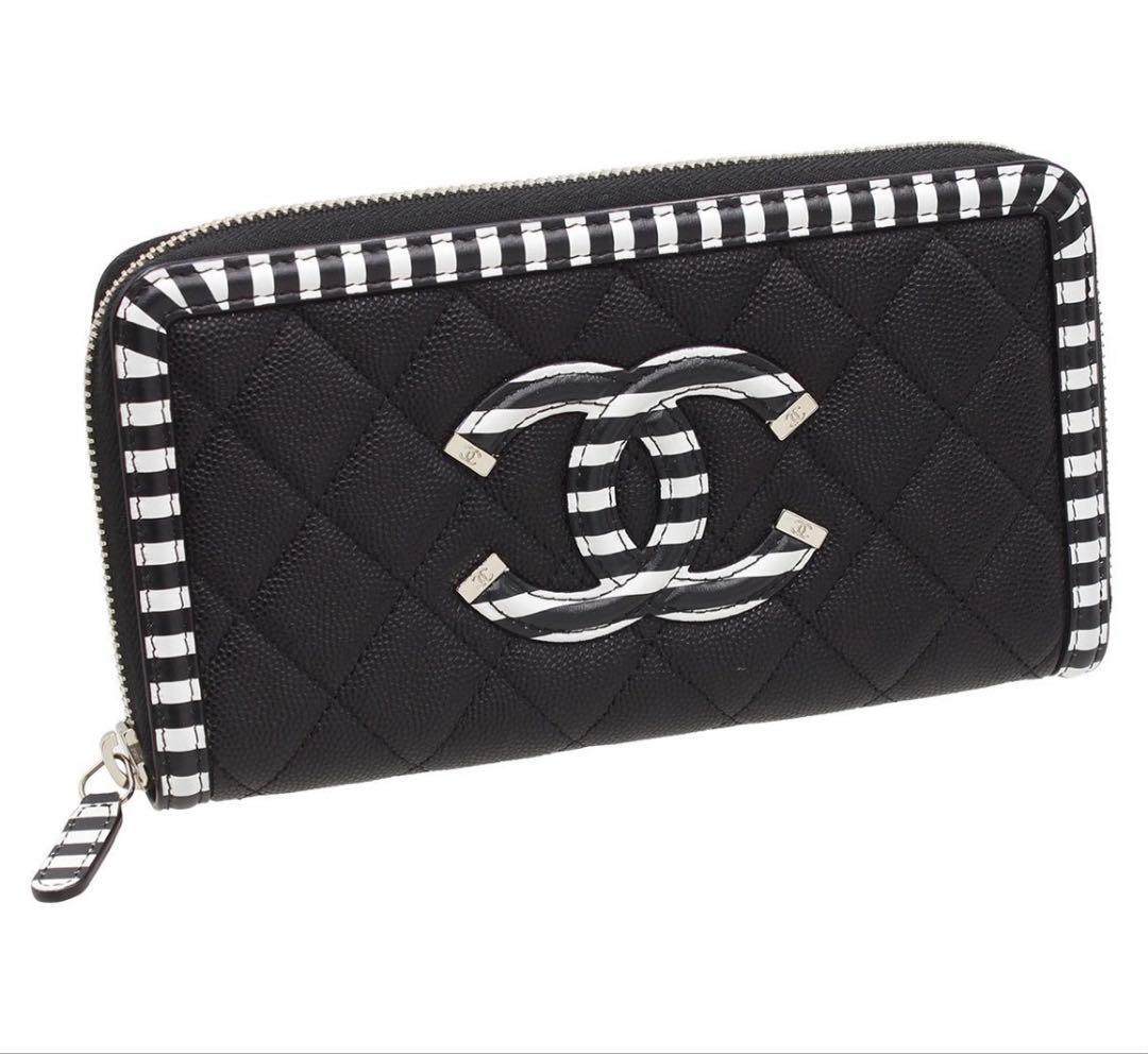 Chanel CC Filigree Cruise Collection Wallet