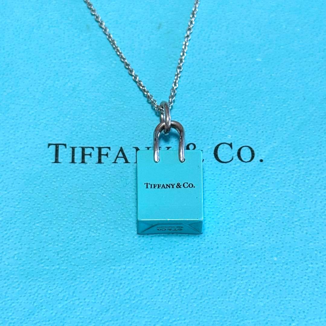 Tiffany & Co Necklace Shopper Bag Blue