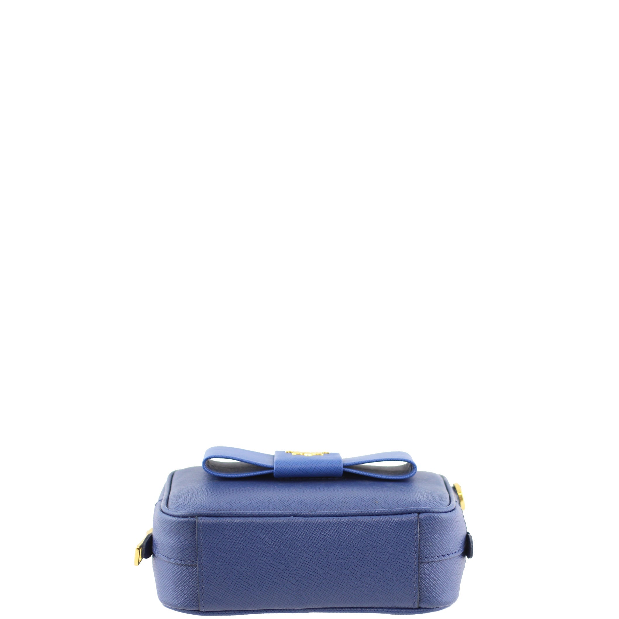 Prada Saffiano Fiocco Bow Crossbody