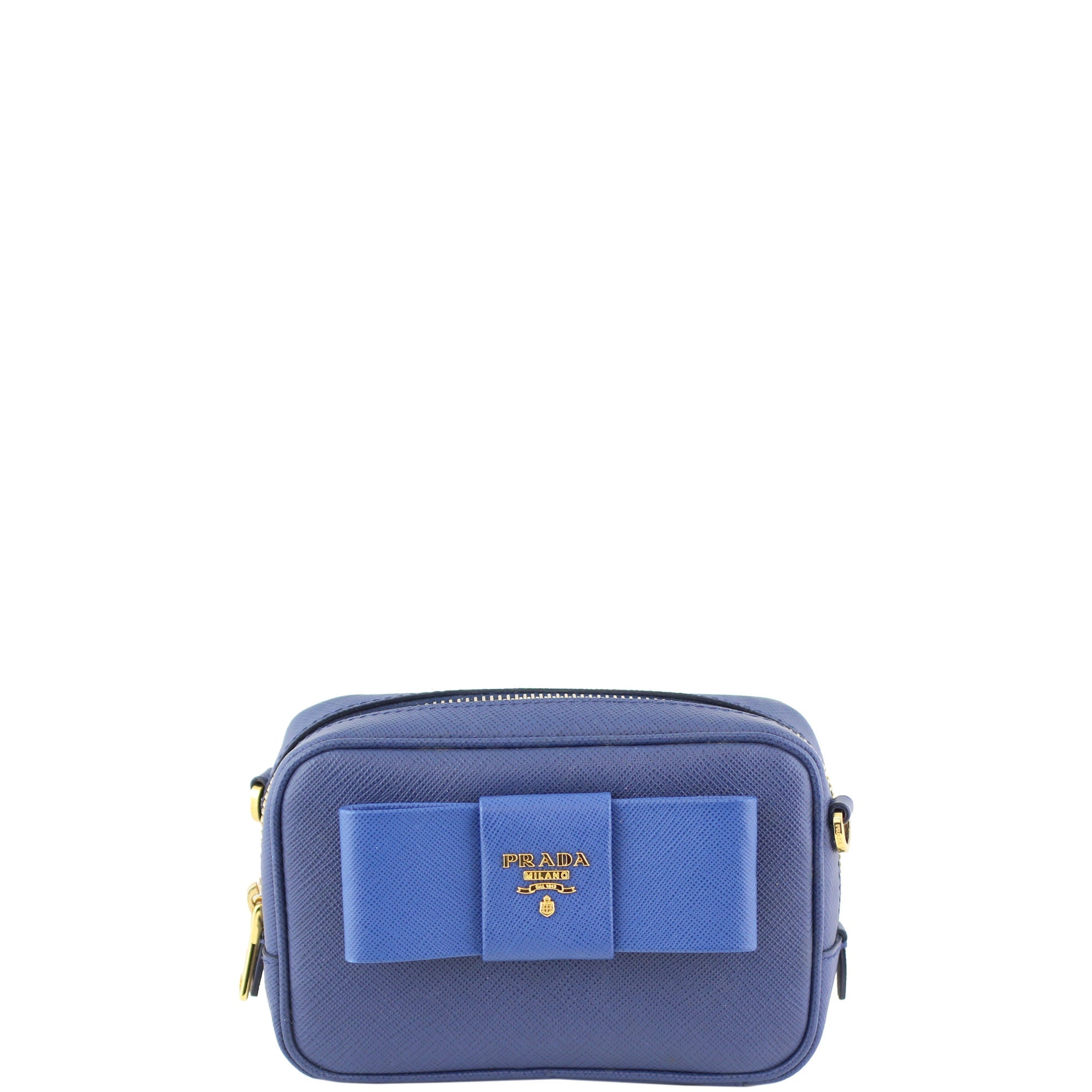 Prada Saffiano Fiocco Bow Crossbody