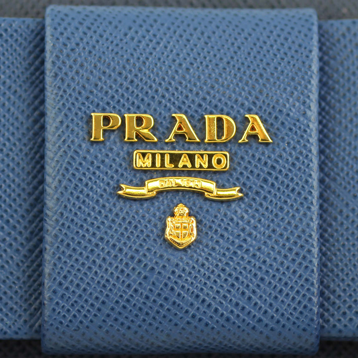 Prada Saffiano Fiocco Bow Crossbody