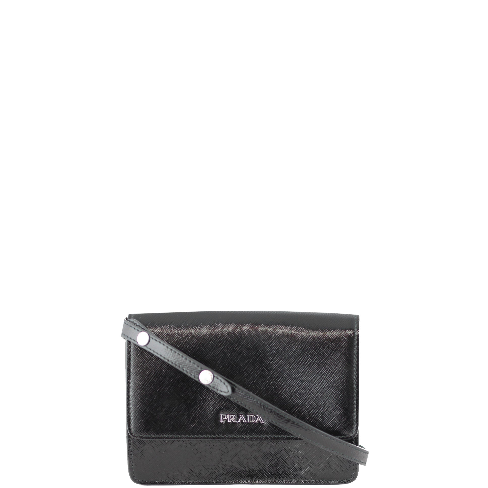 Prada Saffiano Vernice Crossbody
