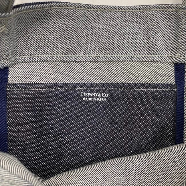 Tiffany & Co Tote Bag Navy Blue