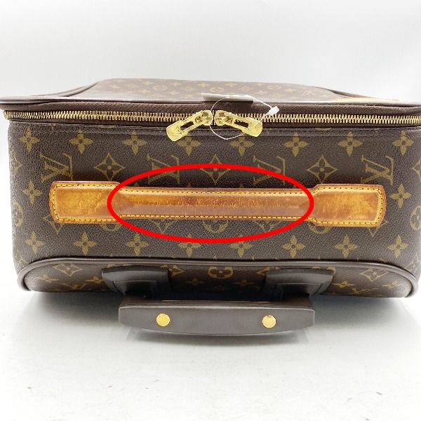 Louis Vuitton Monogram Travel Bag with Casters Pegase 45 Suitcase