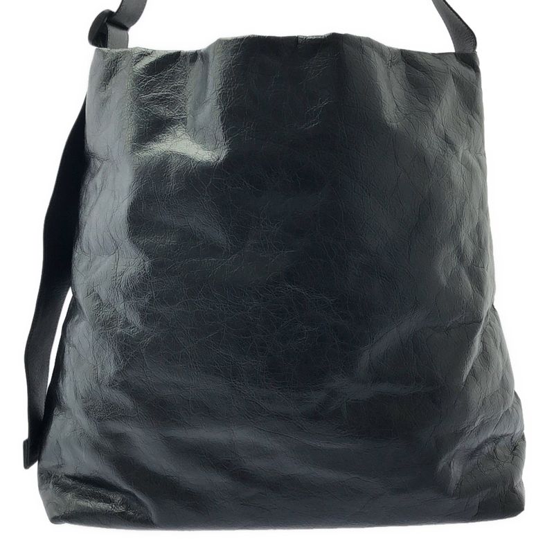 Balenciaga Monaco East-West Monaco Hobo Shoulder Bag Black Men's