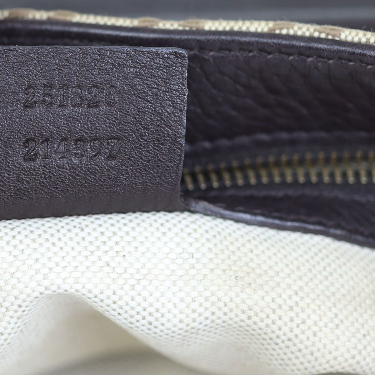 Gucci 1973 Canvas Flap Bag