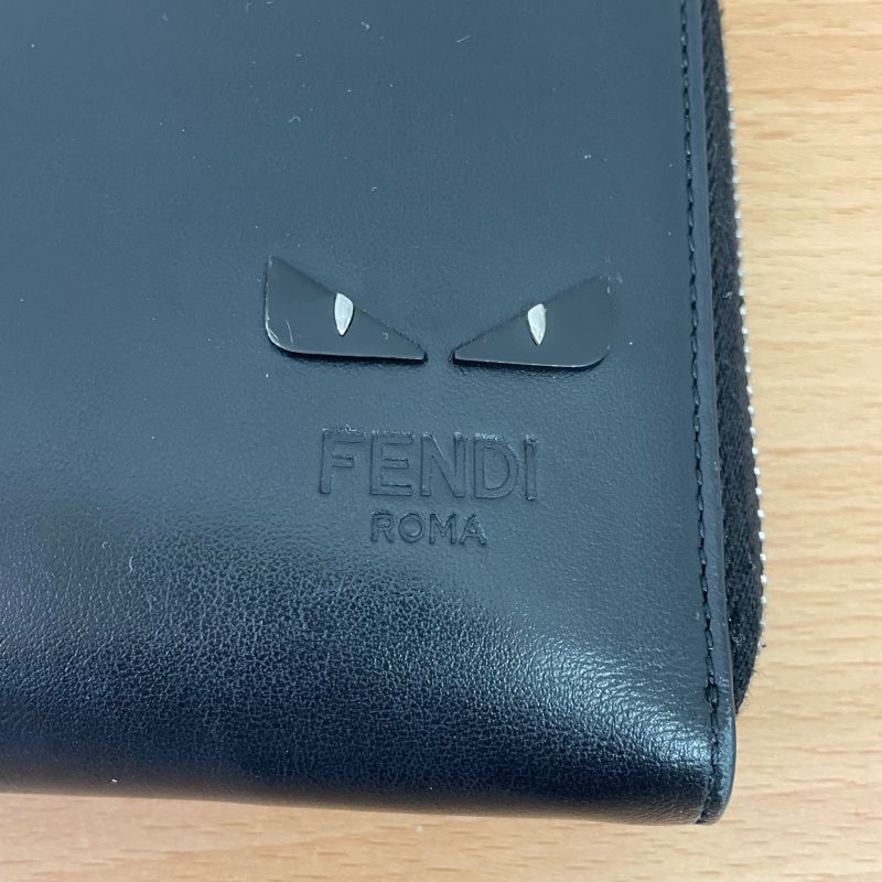 Fendi Travel Wallet Round Zipper Long Wallet